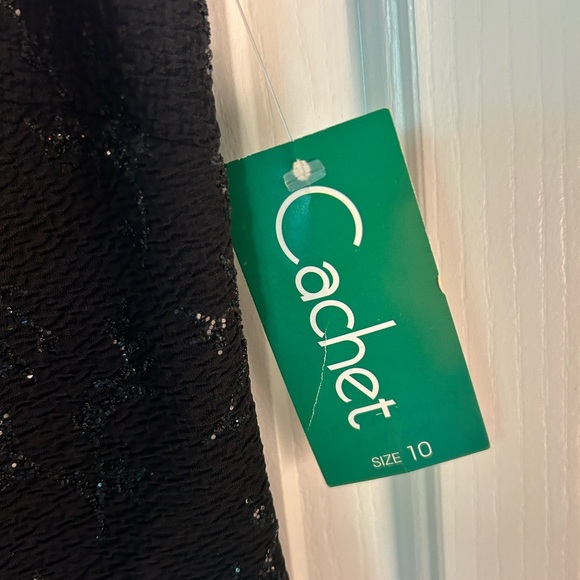 Vintage Cachet 90s Formal Sleeveless Top Size 10 with Tags - Picture 7 of 9